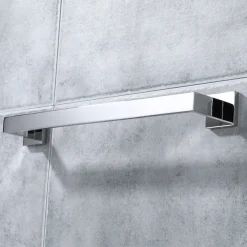 Bath Towel Bar,SUS304 Stainless Steel Towel Rack for Bathroom,Bathroom Accessories Towel Rod Heavy Duty Wall Mounted Towel Holder (Chrome)