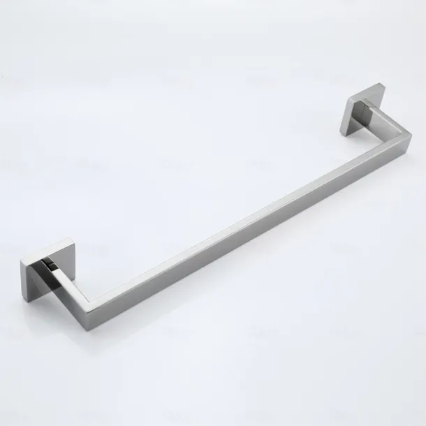 Bath Towel Bar,SUS304 Stainless Steel Towel Rack for Bathroom,Bathroom Accessories Towel Rod Heavy Duty Wall Mounted Towel Holder (Chrome)