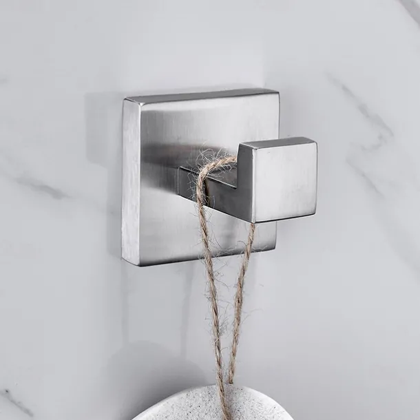 Bathroom Accessory Set / Towel Bar / Toilet Paper Holder New Design / Creative / Multifunction Contemporary / Traditional Stainless Steel + A Grade ABS / Stainless Steel / Metal 4pcs - Bathroom Wall