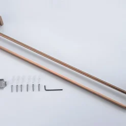 Bathroom Accessory Set Contemporary Brass 4pcs - Hotel bath Toilet Paper Holders / Robe Hook / tower bar Wall Mounted