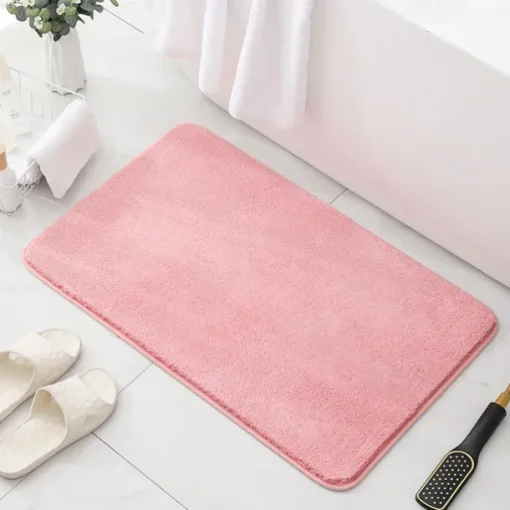 Bathroom Bath Mat Non-slip, Extra Soft and Absorbent Bath Rugs, Washable Non-Slip Carpet Mat for Bathroom Floor, Tub, Shower Room