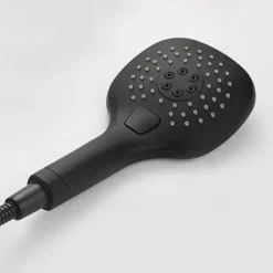 Bathroom Ceiling Mounted Shower Faucet Set, High Flow Rain Shower Concealed Shower System with Multi Function Handheld Shower, Hot and Cold Water Switch Included