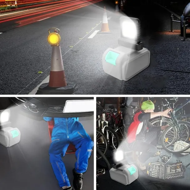 Battery Work Lights,High brightness Floodlight, Portable Flood Light, for Power Tool Batteries