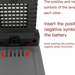 Battery Work Lights,High brightness Floodlight, Portable Flood Light, for Power Tool Batteries