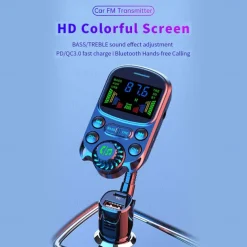 BC86 Bluetooth 5.0 Bluetooth Car Kit Car Handsfree Bluetooth / QC 2.0 / QC 3.0 Car