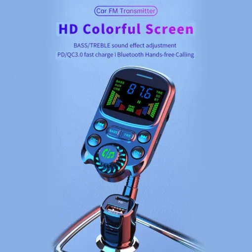 BC86 Bluetooth 5.0 Bluetooth Car Kit Car Handsfree Bluetooth / QC 2.0 / QC 3.0 Car