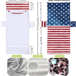 Beach Chair Cover Ultra-Fine Fiber Beach Chair Cover 3D Digital Printing National Flag Style