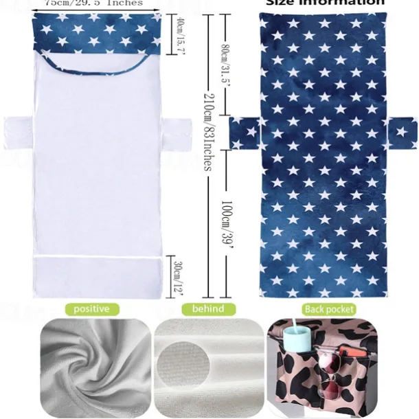 Beach Chair Cover Ultra-Fine Fiber Beach Chair Cover 3D Digital Printing National Flag Style