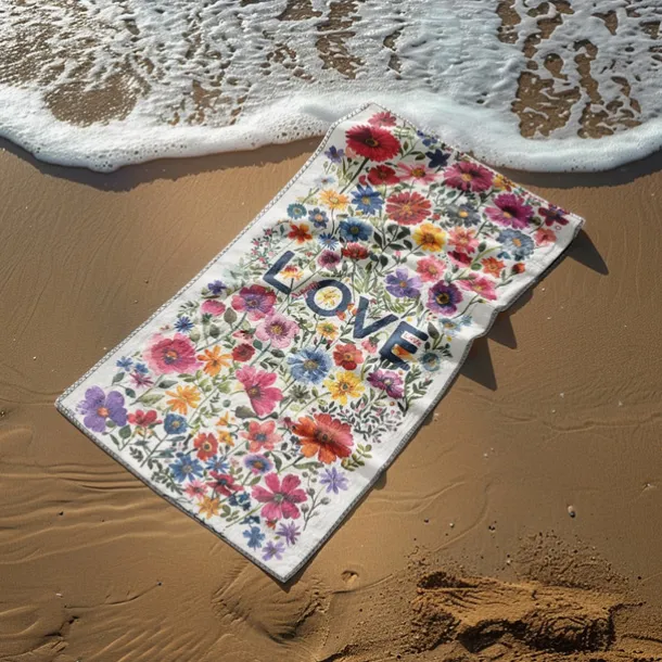 Beach Towel LGBT Love Series Large 3D Print Sea Pattern Towel Bath Towel Beach Sheet Blanket Classic 100% Micro Fiber Comfy Blankets