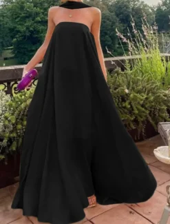 Beach Wedding A-Line Evening Gown Fairy Dress Formal Wedding Guest Floor Length Sleeveless Strapless Stretch Chiffon with Pleats Shawl