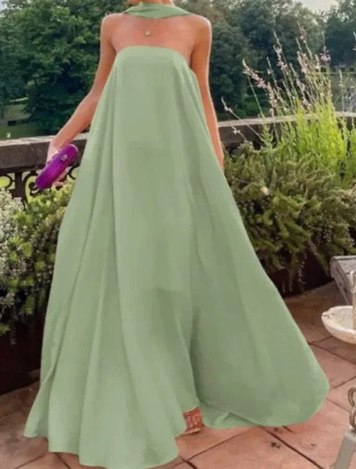 Beach Wedding A-Line Evening Gown Fairy Dress Formal Wedding Guest Floor Length Sleeveless Strapless Stretch Chiffon with Pleats Shawl