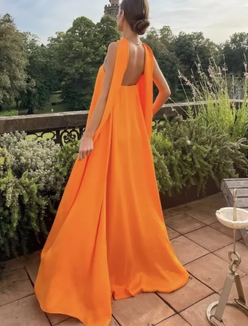 Beach Wedding A-Line Evening Gown Fairy Dress Formal Wedding Guest Floor Length Sleeveless Strapless Stretch Chiffon with Pleats Shawl