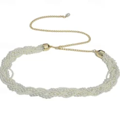 Beads Birthday / Party / Evening Sash With Imitation Pearl / Belt Women's Sashes