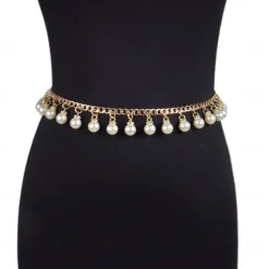 Beads Wedding / Party / Evening Sash With Pendant / Imitation Pearl / Belt Women's Sashes