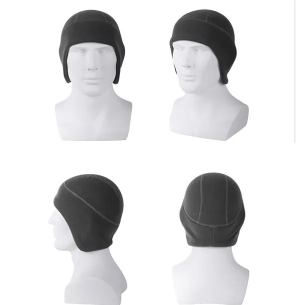 Beanie Hat Knit Beanie Sapphire Wine Red Solid Color Thermal Warm Fleece Lining Windproof Breathable