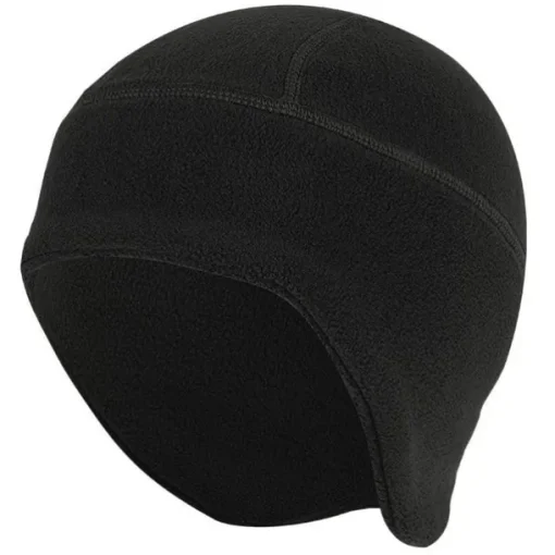 Beanie Hat Knit Beanie Sapphire Wine Red Solid Color Thermal Warm Fleece Lining Windproof Breathable