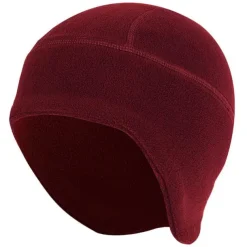 Beanie Hat Knit Beanie Sapphire Wine Red Solid Color Thermal Warm Fleece Lining Windproof Breathable