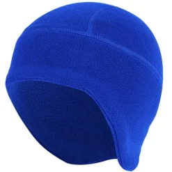 Beanie Hat Knit Beanie Sapphire Wine Red Solid Color Thermal Warm Fleece Lining Windproof Breathable