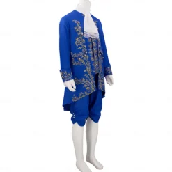 Beauty and the Beast Prince Adam Princess Belle Couples Carnival Costume Outfits Suits & Blazers Prom Dress Adults' Men's Women's Cosplay Performance Party Halloween Carnival Easy Carnival Costume