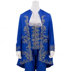 Beauty and the Beast Prince Adam Princess Belle Couples Carnival Costume Outfits Suits & Blazers Prom Dress Adults' Men's Women's Cosplay Performance Party Halloween Carnival Easy Carnival Costume