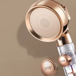 Beauty Skin Three-speed Turbo Rod Supercharged Shower Shower Head Whirlpool Bath Bath Hose Set Water Heater Shower Head Shower