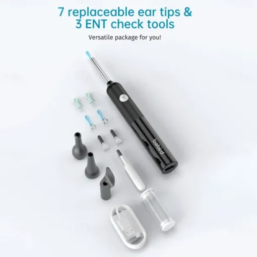 Bebird Ear Care Wax Removal Tool Camera Cleaning Kit- Wireless Cleaner Ear Cleaner with Camera