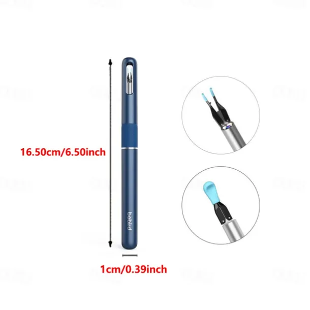 Bebird NOTE5 Ear Wax Removal Tool Camera Endoscope, 3Light Modes H-Speed WiFi 6Axis Intelligent Gyroscope Safe Professional 1080p Smart Visual Ear Cleaner with Camera