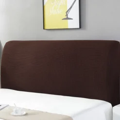 Bed Headboard Cover for Bedroom Decoration, Stretch Bed Headboard Slipcover Covers, Dust proof Protector Cover for Upholstered Headboard