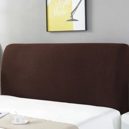 Bed Headboard Cover for Bedroom Decoration, Stretch Bed Headboard Slipcover Covers, Dust proof Protector Cover for Upholstered Headboard