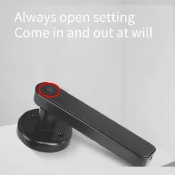 Bedroom Door Double Row Graffiti Smart Lock Home Indoor Wooden Door Fingerprint Lock Office Electronic Password Door Lock