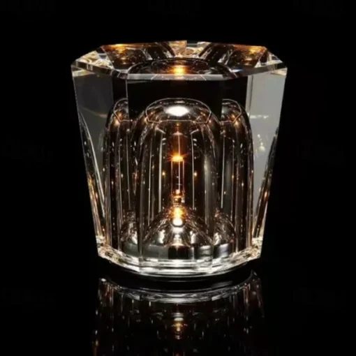 Bedside Crystal Table Lamp, Diamond Table Light, 3 Bright Colors with Adjustable Brightness USB Charging Night Light Decoration Bedroom Nightstand Lamp