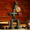 Bedside Lamp Table Lamp, Modern Retro Table Lamp 1 PCS Nightstand Lamp for Bedside Bedroom Living Room Kids Room College Home 85-265V