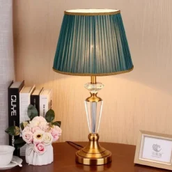 Bedside lamps Multi-shade / Ambient Lamps Crystal / Nordic Style For Living Room / Bedroom Metal Green