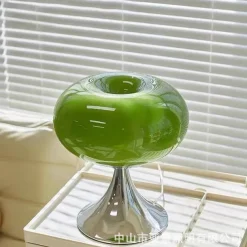 Bedside Mushroom Table Lamp Modern Minimalist Glass Furniture Decoration Living Room Bedroom Study Bedside Table Lamp 110-240V