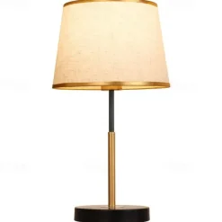 Bedside Table Lamp，Desk Lamps Modern Light Luxury Leather Table Lamp Hotel Bedroom Bedside Lamp American Decorative Table Lamps Nightstand Lamp Bedroom
