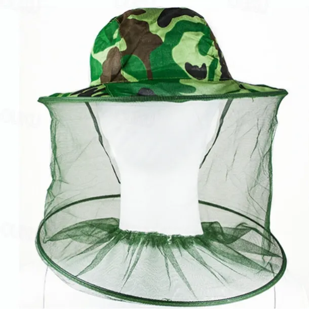 Beekeeping Hat Professional Mosquito Bug Insect Outdoor Protector Bee Resistance Net Mesh Head Face Cap