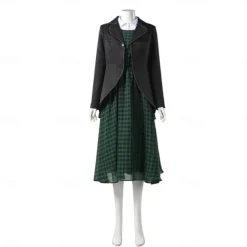 Beetlejuice 2 Lydia Deetz Halloween Group Couples Costumes Adults' Men's Women's Scary Costume Performance Party Masquerade Halloween Carnival Easy Carnival Costume