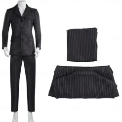 Beetlejuice 2 Lydia Deetz Halloween Group Couples Costumes Adults' Men's Women's Scary Costume Performance Party Masquerade Halloween Carnival Easy Carnival Costume