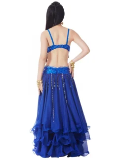 Belly Dance Coin Beading Sequin Women's Training Polyester / Performance / Ballroom