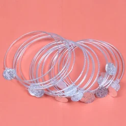 Belly Dance Dance Accessories Bracelets Copper Coin Pure Color Splicing Women's Training Performance Metal