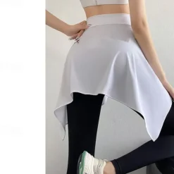 Belly Dance Latin Dance Activewear Skirts Pure Color Women's Performance Training Spandex