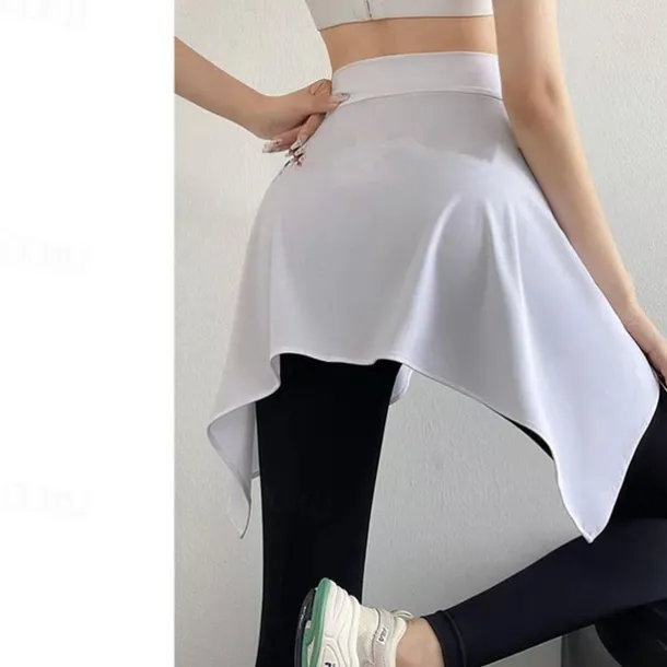 Belly Dance Latin Dance Activewear Skirts Pure Color Women's Performance Training Spandex