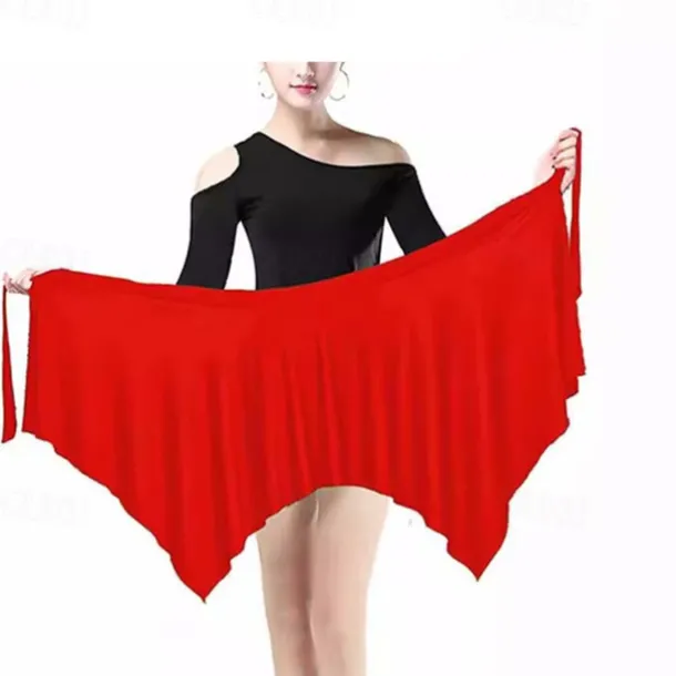 Belly Dance Latin Dance Activewear Skirts Pure Color Women's Performance Training Spandex