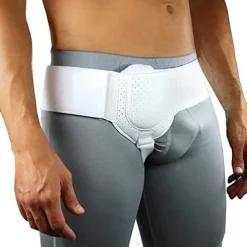 Belt Truss Support for Men Women Relieve Abdominal Groin Pain, with Movable Compression Pocket Cuttable Straps Adjustable Wasitband, for Inguinal/Incisional/Femoral/Sports Hernia