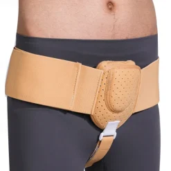 Belt Truss Support for Men Women Relieve Abdominal Groin Pain, with Movable Compression Pocket Cuttable Straps Adjustable Wasitband, for Inguinal/Incisional/Femoral/Sports Hernia