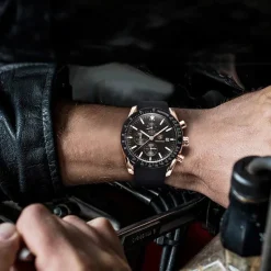BENYAR Mens Quartz Watches Chronograph Analog Quartz Movement Stylish Sports Designer Wrist Watch 30M Waterproof Elegant Gift Watch for Men