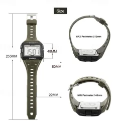 Big Numbers Oversized Digital Watch Easy to Read 5ATM Water Resistant For Student