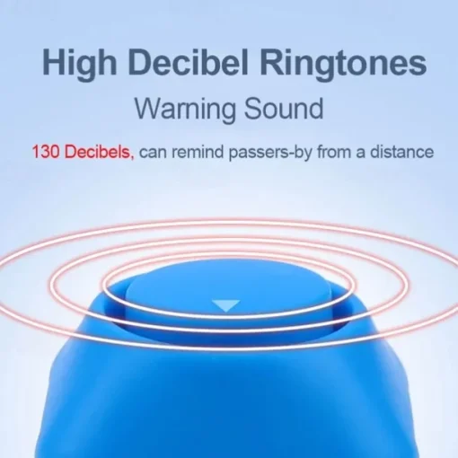 Bike Electronic Loud Horn 130 db Warning Safety Electric Bell Police Siren Bicycle Handlebar Alarm Ring Bell Cycling Scooter