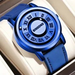 BINBOND Men's New Concept Personalized Creativity Men's Magnetic Suspension Waterproof Men's Watch