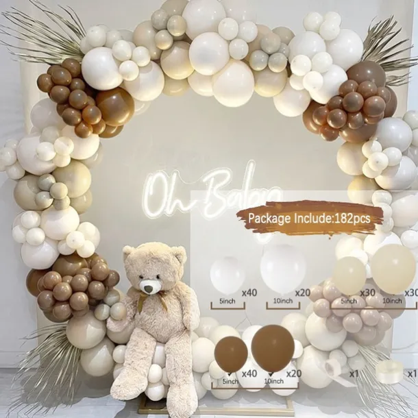 Birthday balloon set party decoration balloons wedding room scene decoration balloon chain arch